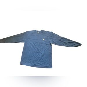 Men's Carhartt Blue Long Sleeve Shirt